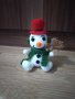 Плетен снежен човек , снимка 1 - Декорация за дома - 31035552