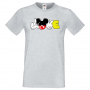 Мъжка тениска Mickey Love Подарък,Изненада,Рожден ден, снимка 1 - Тениски - 36576154