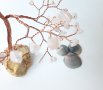 Дръвче Розов кварц, Идея сватба, Подарък камък на сърцето, Дърво на любовта, Подарък за кума, снимка 4