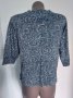 Памучна дизайнерска блуза "Karen Scott"® / голям размер / висок клас качество, снимка 4