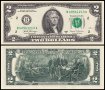 ❤️ ⭐ САЩ 2017 2 долара (Ню Йорк) UNC нова ⭐ ❤️