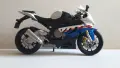 BMW S 1000RR Sports Bike Maisto - Мащаб 1:12, снимка 5