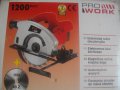 Нов 1200 Вата Немски Ръчен Циркуляр-ф160мм-Реже 55 мм-ProWork PHS1200-С Линеал, снимка 1 - Други инструменти - 37479303