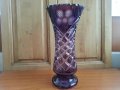 Кристална ваза , снимка 1 - Антикварни и старинни предмети - 37761340