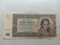 1000 крони 1945  Чехословакия , снимка 1