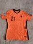Мъжка футболна тениска NETHERLANDS,F. DE JONG,21,NIKE. , снимка 4