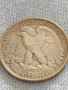 Рядка монета HALF DOLLAR USA 1946г. за КОЛЕКЦИОНЕРИ 42540, снимка 7