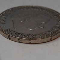 Сребърна монета 2,5 гулдена 1961 г. Холандия, снимка 8 - Нумизматика и бонистика - 30209582