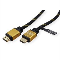 Кабел HDMI - HDMI 15м Roline 11.04.5508 Gold Plated HDMI M to HDMI M ver:1.4V FullHDTV 3D, снимка 3 - Кабели и адаптери - 31389056