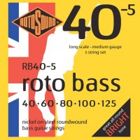 Струни за бас китара Rotosound RB 40-5, снимка 1 - Китари - 30841839