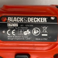 Винтоверт Black Decker 12V като нов!, снимка 5 - Винтоверти - 30083927