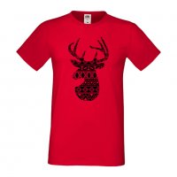 Мъжка тениска Deer 1 Елен Животно,Изненада,Подарък,Празник , снимка 8 - Тениски - 36813687