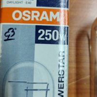 Osram Металхалогенна лампа МХЛ HQI-T 250W/D PRO Е40 5500K,18000lm, снимка 5 - Крушки - 42324147