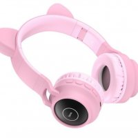 Слушалки Bluetooth Hoco  Cat Ear, снимка 3 - Безжични слушалки - 30200647