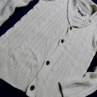 Company Cotton Club Made in England 80% Lambswool Мъжка Жилетка Размер L, снимка 3 - Пуловери - 29852562