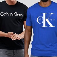  Мъжка тениска CALVIN KLEIN Принт Различни модели, снимка 4 - Тениски - 28387310