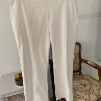 Бял панталон 3/4 в размер М, снимка 5 - Панталони - 44725531