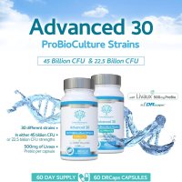 Advanced 30 ProBioCulture, 30 различни щама, 500 mg Livaux PreBio, 60, снимка 3 - Хранителни добавки - 42793782
