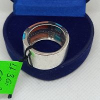 Сребърен пръстен -11,36гр/925, снимка 4 - Пръстени - 38557773