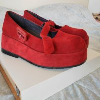 Червени обувки Camper, номер 36, снимка 4 - Дамски обувки на ток - 42769969
