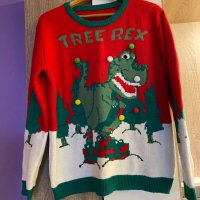 Коледен пуловер, снимка 2 - Блузи с дълъг ръкав и пуловери - 35030621