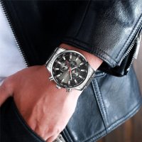 Мъжки часовник Curren Orrery, Хронограф, Неръждаема стомана, снимка 6 - Мъжки - 40246977
