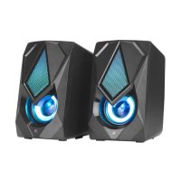 Speakers Тонколони за компютър, лаптоп и др. Xtrike Me SK-402 2 x 3W RGB Подсветка, снимка 1 - Слушалки и портативни колонки - 34383538