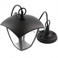 CGC - Външен окачен фенер, цвят: Черен, снимка 2 - Външни лампи - 34442888