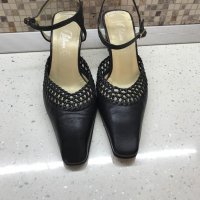 Дамски летни обувки,,Bata” размер 35-36, снимка 1 - Дамски обувки на ток - 29749144