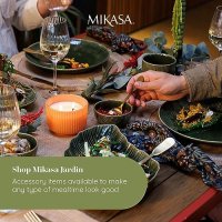 Нов Комплект Mikasa Jardin 4 Купички Зелена Керамика Подарък, снимка 3 - Други стоки за дома - 42745743
