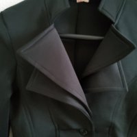 Вталено черно сако, снимка 2 - Сака - 37801767