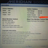  Meridian Audio стриймър -техника за аудиофили !, снимка 12 - Аудиосистеми - 32437178