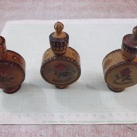 Лот от 3бр. мускала "Бъклица" от соца дървени пирографирани, снимка 7 - Други ценни предмети - 37462164