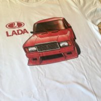 Уникална мъжка тениска LADA!Авто-тениски ЛАДА!, снимка 12 - Тениски - 10806666