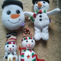 Коледна украса снежни човеци , снимка 1 - Декорация за дома - 42757899