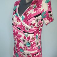 Еластична рокля във флорален принт "Gerry Weber"® collection , снимка 4 - Рокли - 29605966