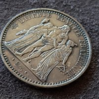 10 франка 1965 Франция СРЕБРО сребърна монета в качество 2, снимка 4 - Нумизматика и бонистика - 39975817