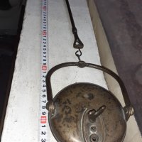 Уникална стара бронзова лампа на газ или масло, снимка 6 - Антикварни и старинни предмети - 38684339