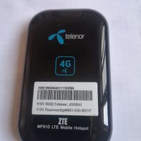 4G безжичен рутер за мобилен Интернет ZTE MF91D, снимка 8 - Рутери - 38012294