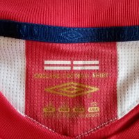 UMBRO, England Football, Оригинална Тениска, 152 см. Код 1830, снимка 2 - Детски тениски и потници - 37251521