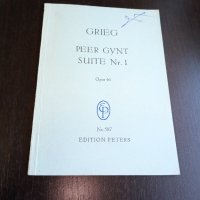 Книги Музика: Grieg - Peer Gynt suite Nr. 1 Opus 46, снимка 1 - Специализирана литература - 38895146
