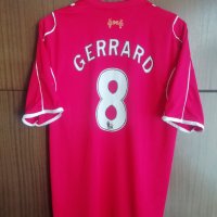 Liverpool Steven Gerrard Warrior футболна тениска фланелка Джерард Ливърпул размер L, снимка 1 - Тениски - 42314712
