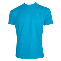 Памучна тениска в син цвят, снимка 1 - Тениски - 44616469