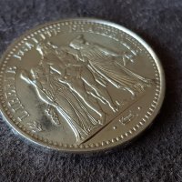 10 франка 1967 Франция СРЕБРО сребърна монета в качество 1, снимка 4 - Нумизматика и бонистика - 39976030