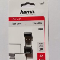 USB Флаш памет Hama 2.0 32GB, снимка 1 - USB Flash памети - 30851719