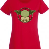 Дамска тениска Star Wars Yoda 1,Филм,Игра,superhero,Изненада,Подарък,Повод,, снимка 4 - Тениски - 37732694