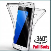 Силиконов 360° Градуса Кейс за Samsung Galaxy S20 S20+ A51 A71 Ultra, снимка 4 - Калъфи, кейсове - 31967580
