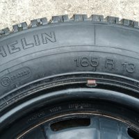 Продавам Michelin 165 R 13, 82T, с джанта, снимка 6 - Гуми и джанти - 32019305