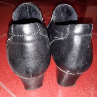 Дамски кожени обувки, снимка 3 - Дамски боти - 38850362