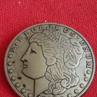 Много красиво голямо копче имитация на монета за колекция декорация битов кът 28404, снимка 3 - Нумизматика и бонистика - 37469257